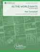 As the World Waits Concert Band sheet music cover